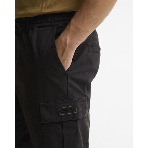 Barbour International Mens Black Outline Cargo Trouser #3