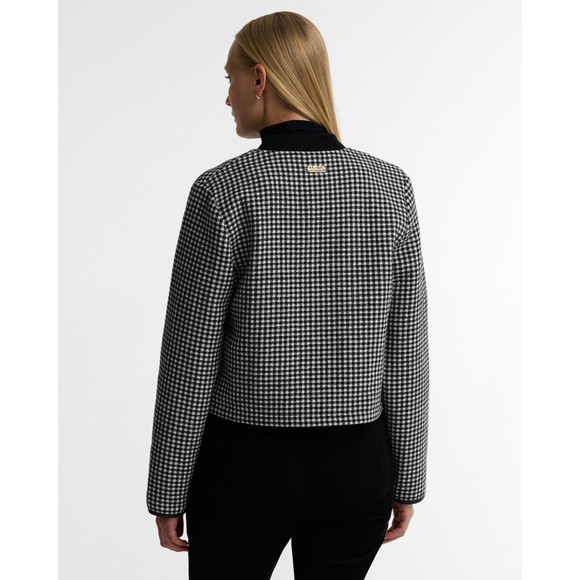Barbour International Womens Black Halina Overshirt #4