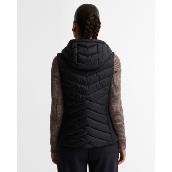 Barbour International Womens Black Selengro Quilted Gilet #4