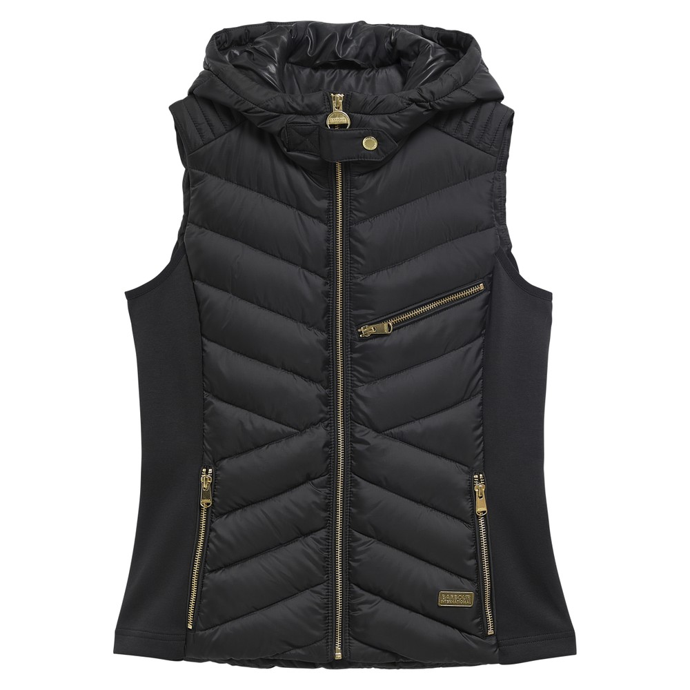 Barbour International Selengro Quilted Gilet, view 1