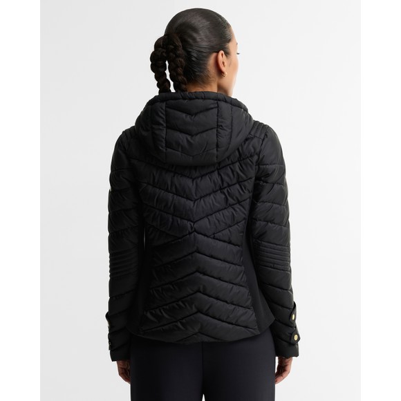 Barbour International Womens Black Salengro Quilted Jacket #4