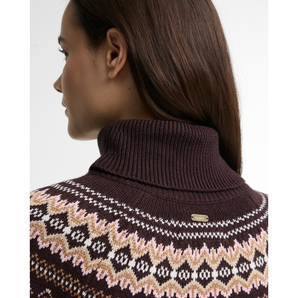 Barbour Lifestyle Womens Brown Darwen Knitted Jumper #3