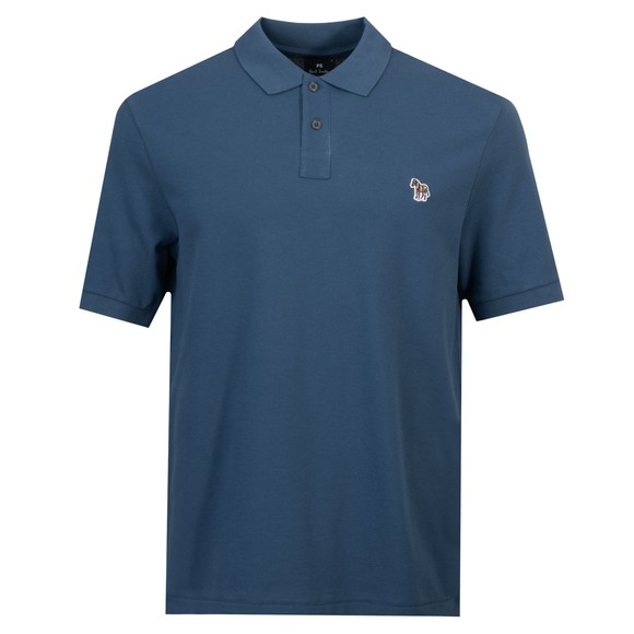 PS Paul Smith Mens Blue Zebra Polo Shirt #1