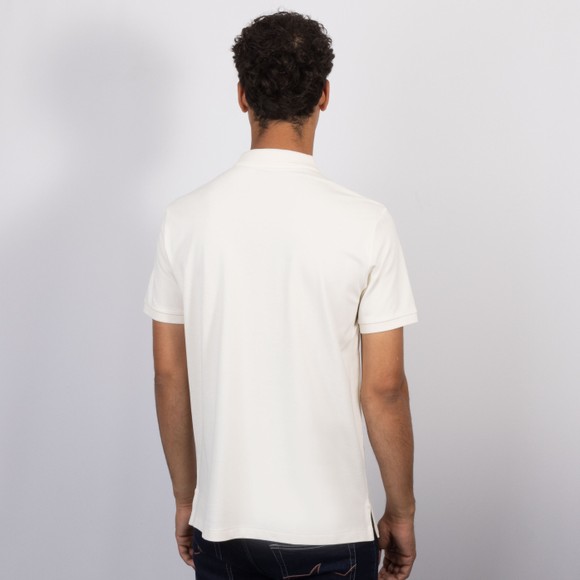 Polo Ralph Lauren Mens Off-White Custom Slim-Fit Stretch Mesh Polo Shirt #4