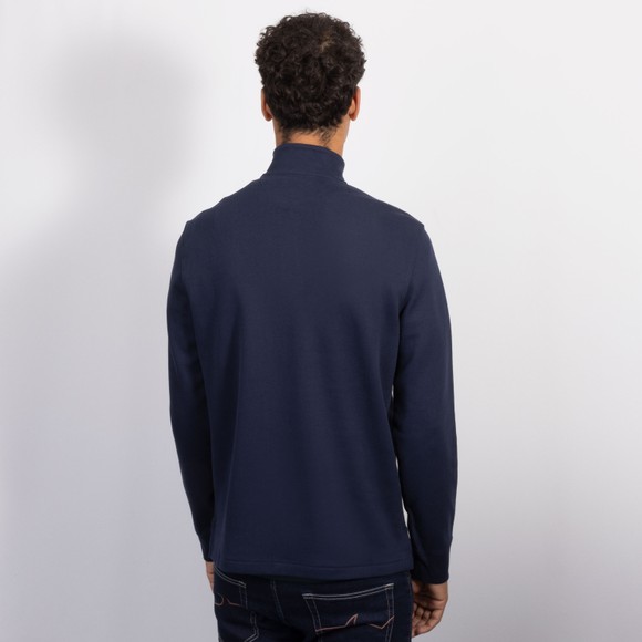 Polo Ralph Lauren Mens Blue Estate Rib Half Zip Jumper #4