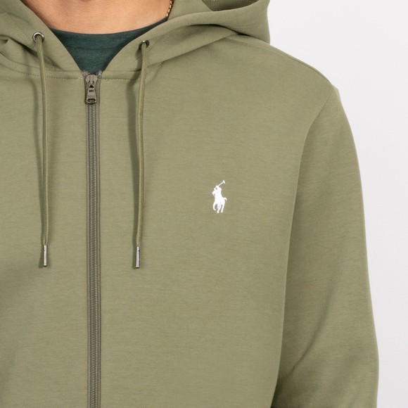 Polo Ralph Lauren Mens Green Double Knit Tech Hoodie #3