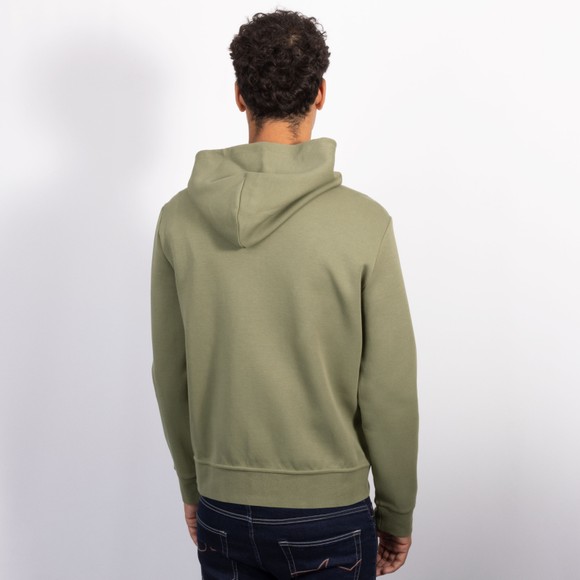 Polo Ralph Lauren Mens Green Double Knit Tech Hoodie #4