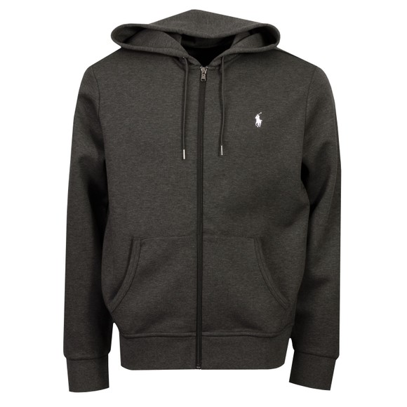 Polo Ralph Lauren Mens Grey Double Knit Tech Hoodie #1
