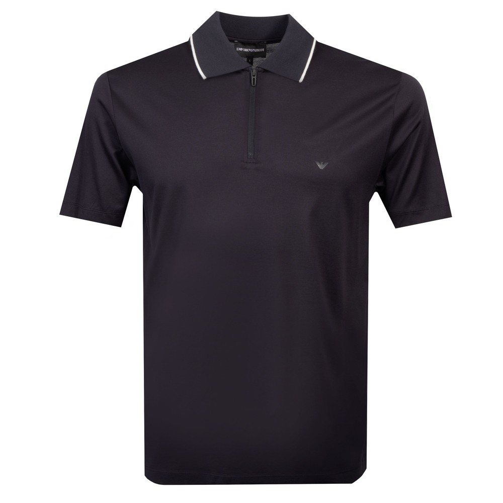Emporio Armani Travel Zip Polo Shirt, view 1