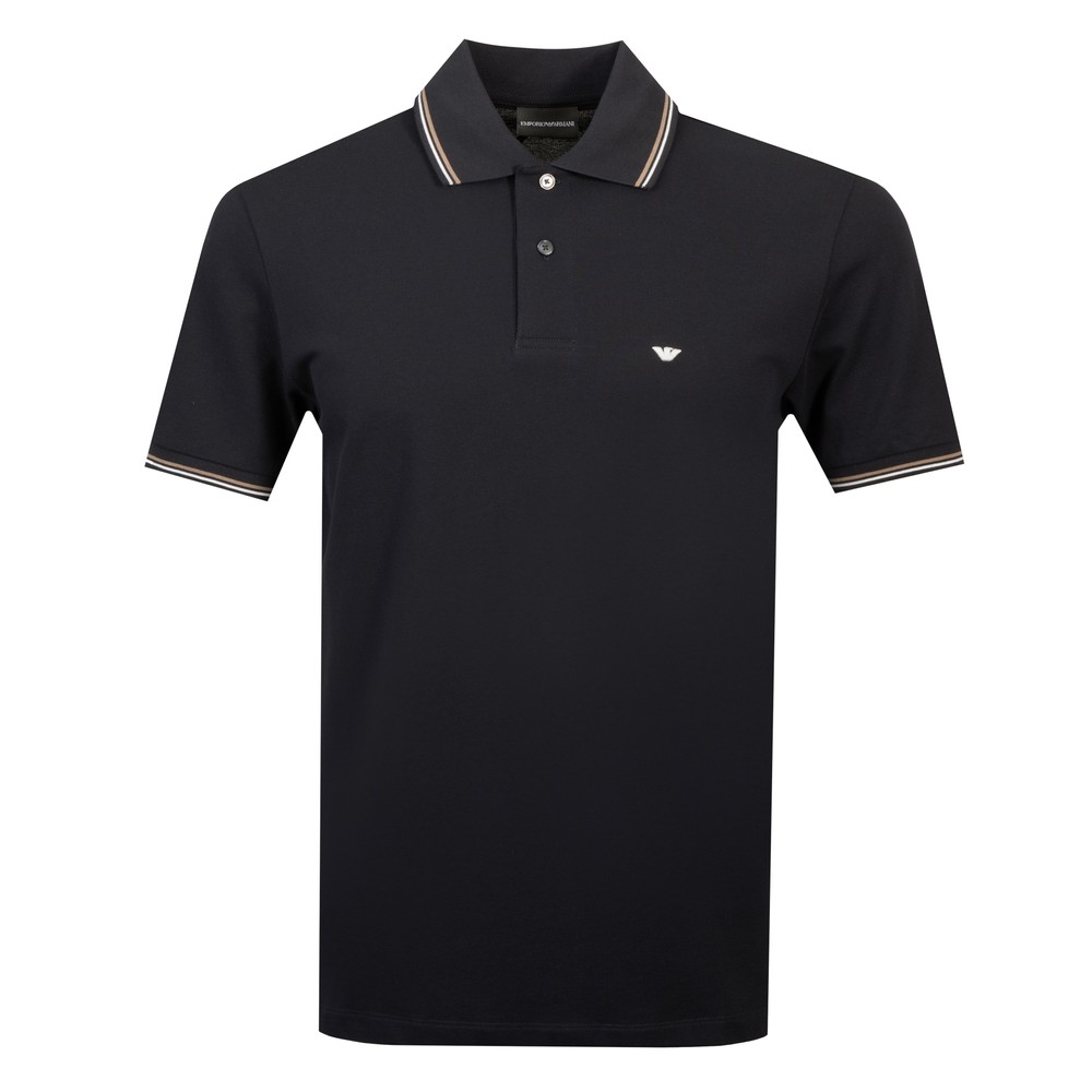 Emporio Armani Twin Tipped Polo Shirt, view 1