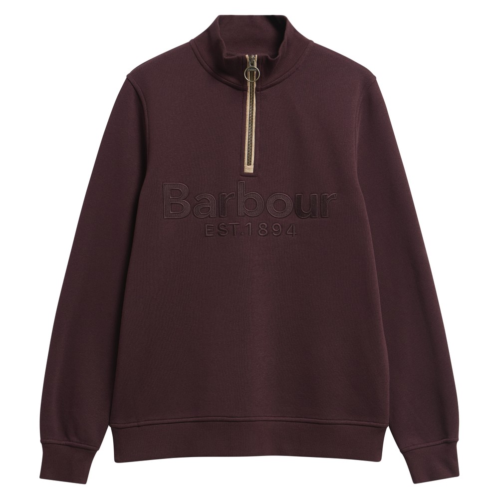 Barbour Lifestyle Cynthia 1/2 Zip Sweatshirt, view 1