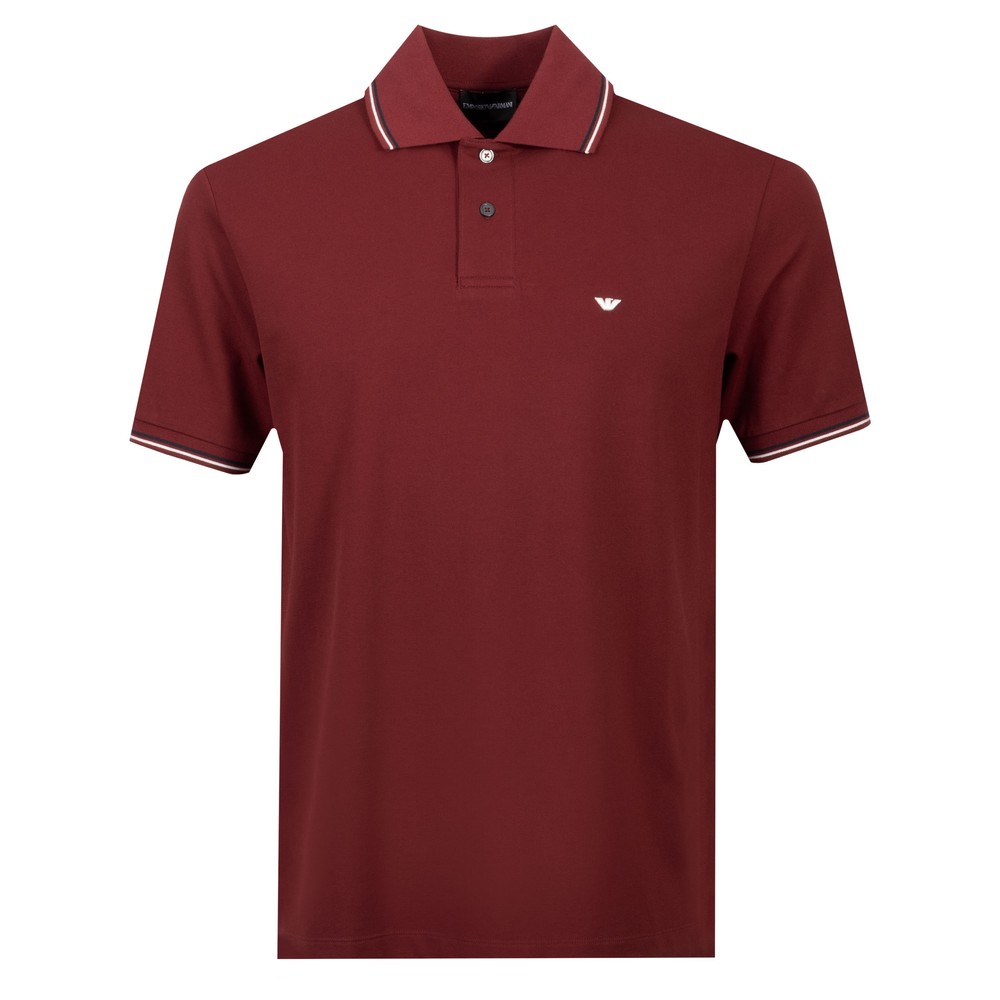 Emporio Armani Twin Tipped Polo Shirt, view 1