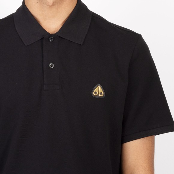 Moose Knuckles Mens Black Everett Polo Shirt #3