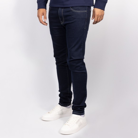 Paul & Shark Mens Blue Red Rivet Tapered Jean #3