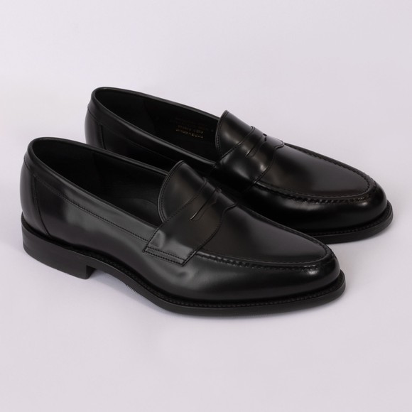 Loake Mens Black Imperial College Loafer main image