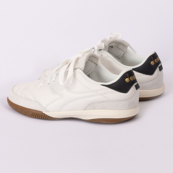 diadora Mens White Gold Indoor Trainer main image