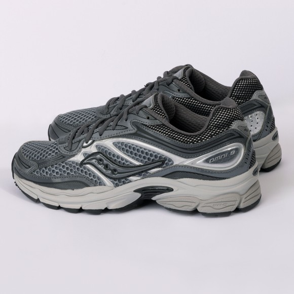 Saucony Mens Grey Progrid Omni 9 Trainer #3
