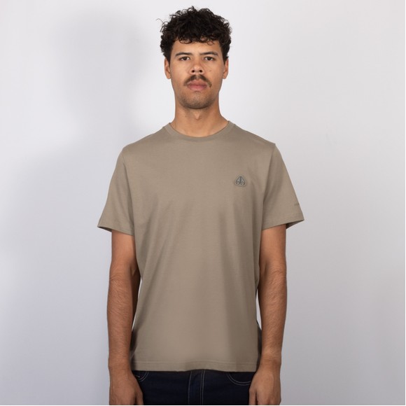 Moose Knuckles Mens Beige Crescent T-Shirt #2