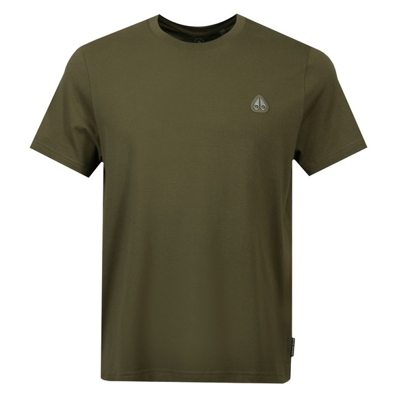 Moose Knuckles Mens Green Crescent T-Shirt #1