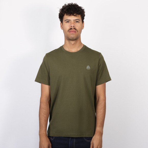 Moose Knuckles Mens Green Crescent T-Shirt #2