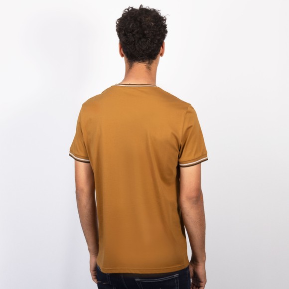 Fred Perry Mens Gold Twin Tipped T-Shirt #4