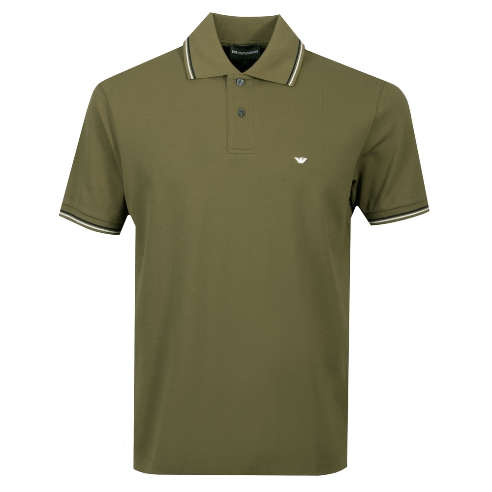 Emporio Armani Twin Tipped Polo Shirt, view 1