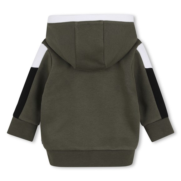 BOSS Baby Boys Green J53480 Colourblock Hoody #3