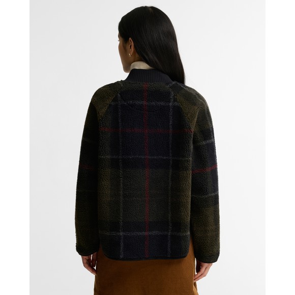 Barbour Lifestyle Womens Green Kirklees Fleece #4