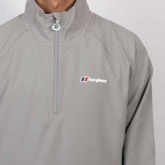 berghaus Mens Grey Wavertree Half Zip Sweatshirt #3