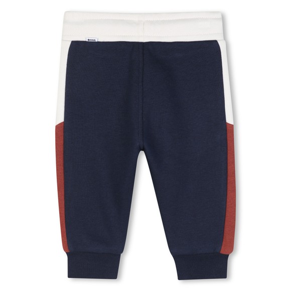 BOSS Baby Boys Blue J53468 Colourblock Joggers #3