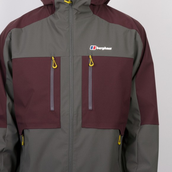 berghaus Mens Black Vantashell Hooded Jacket #3