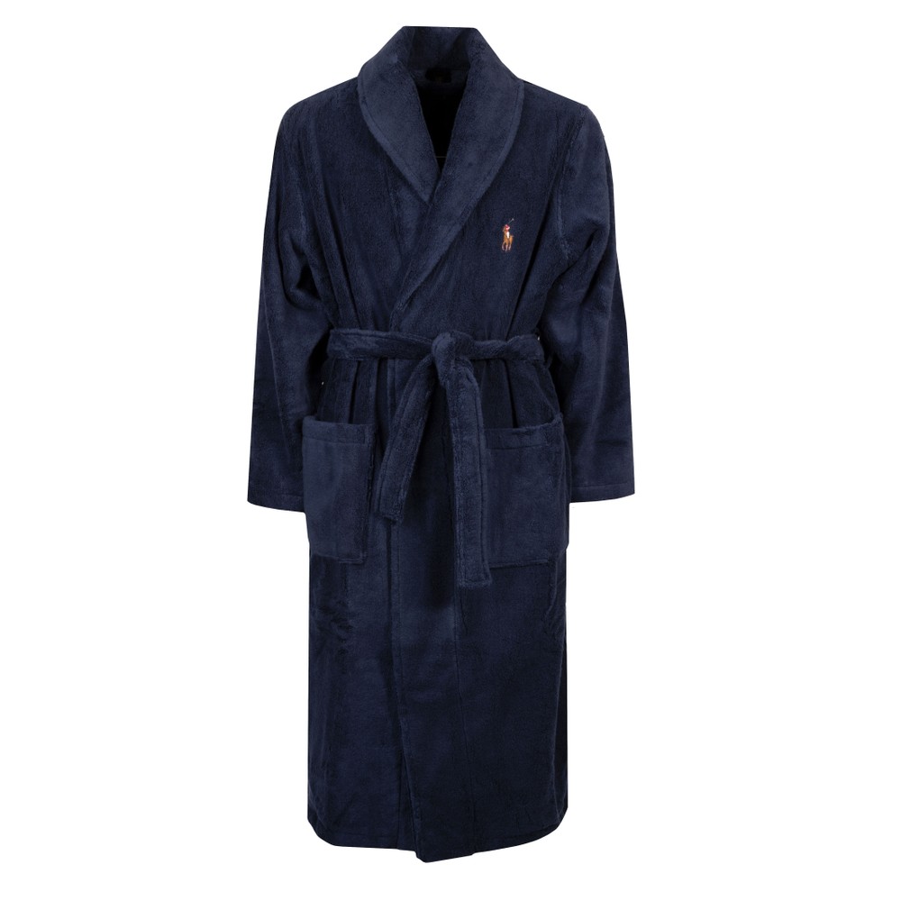 Polo Ralph Lauren Shawl Collar Terry Dressing Gown, view 1