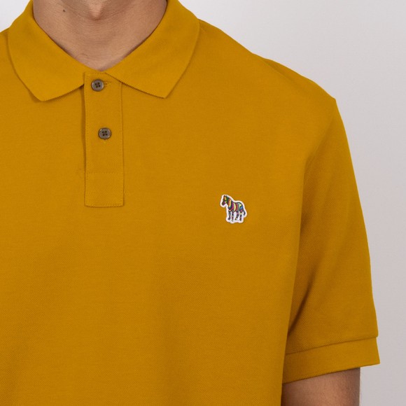 PS Paul Smith Mens Yellow Zebra Polo Shirt #3