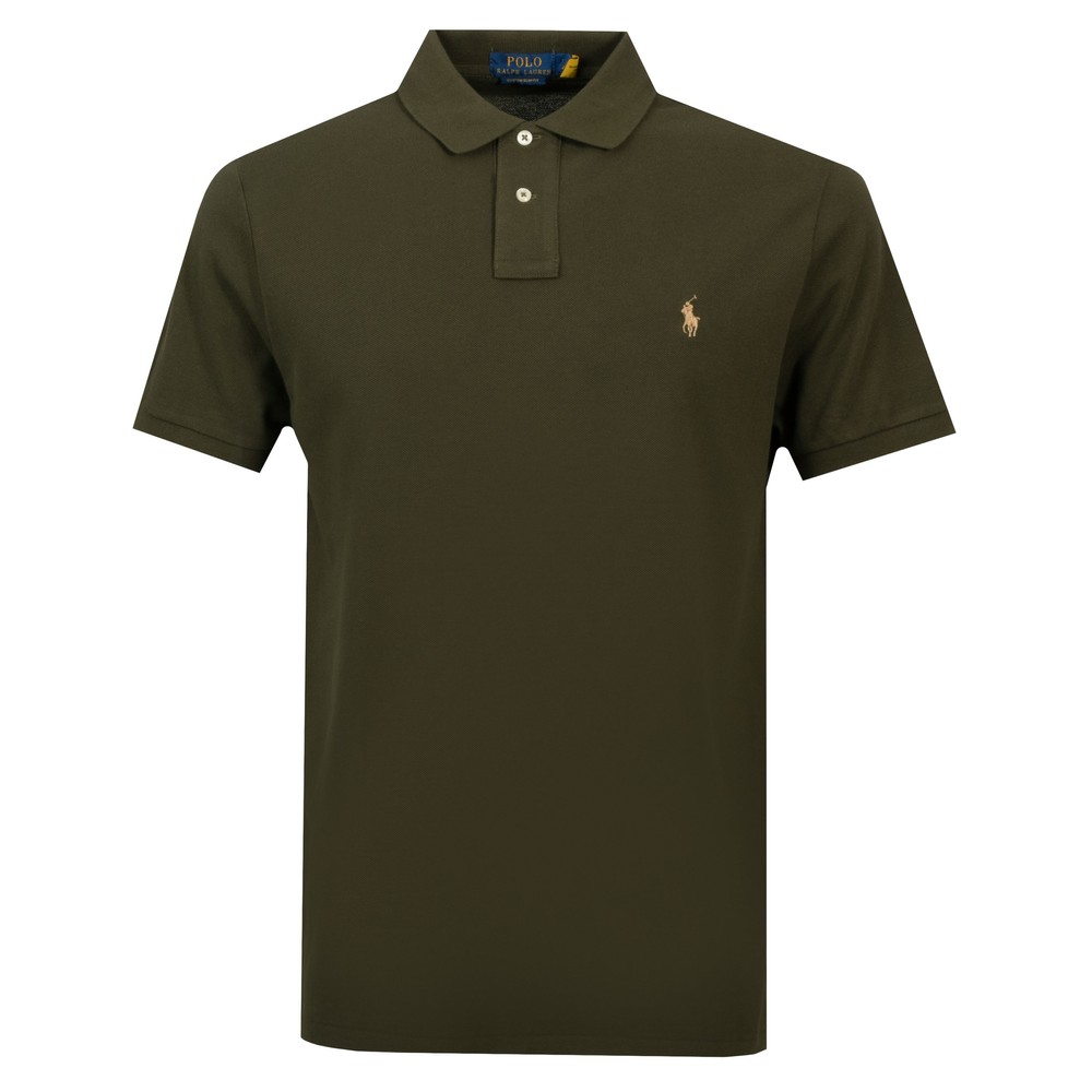 Polo Ralph Lauren Custom Slim Fit Short Sleeve Polo Shirt, view 1