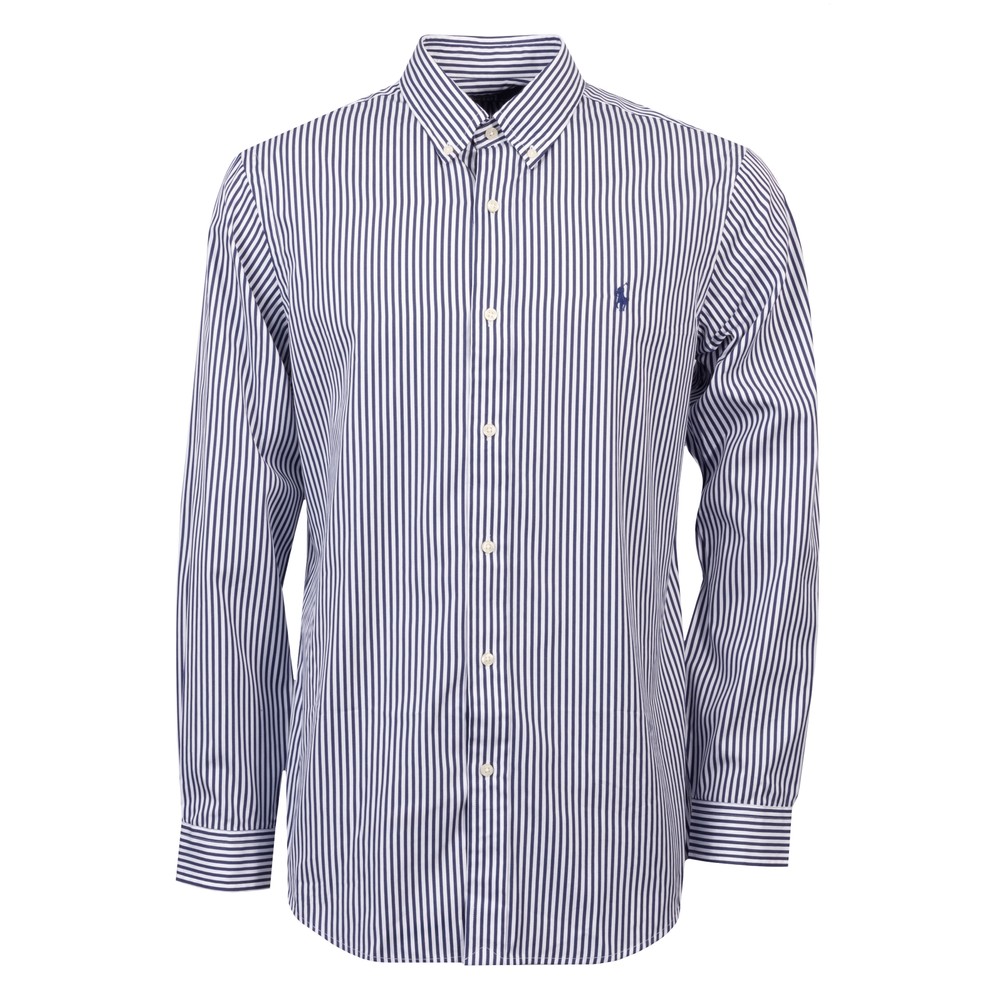 Polo Ralph Lauren Custom Fit Striped Poplin Shirt, view 1