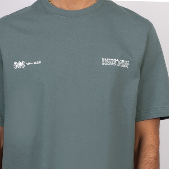 Marshall Artist Mens Grey Pirate Radio T-Shirt main image