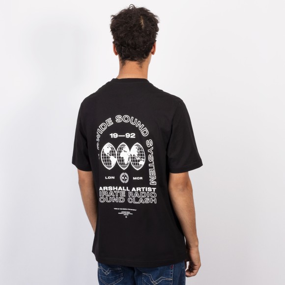 Marshall Artist Mens Black Pirate Radio T-Shirt main image