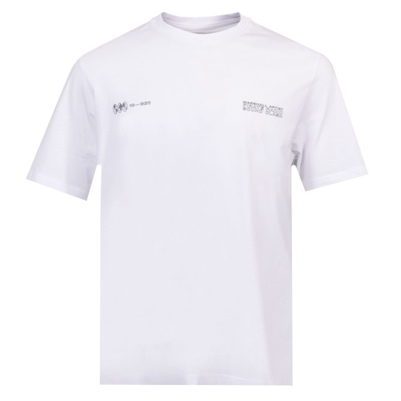 Marshall Artist Mens White Pirate Radio T-Shirt main image