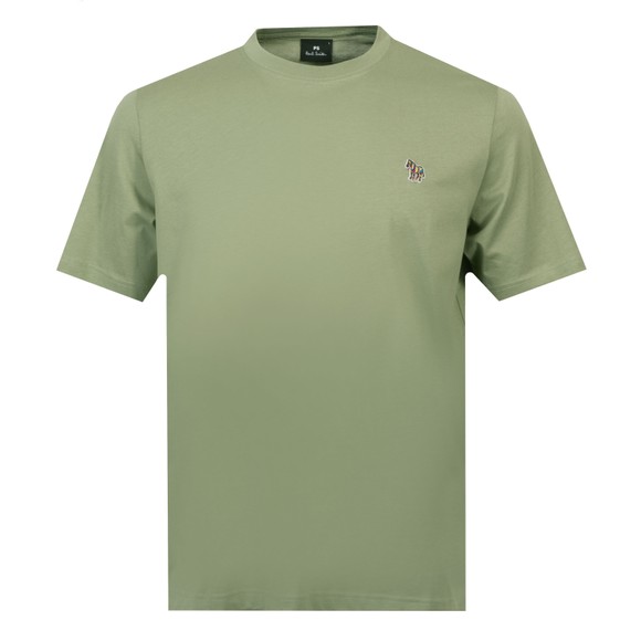 PS Paul Smith Mens Green Zebra T-Shirt #1