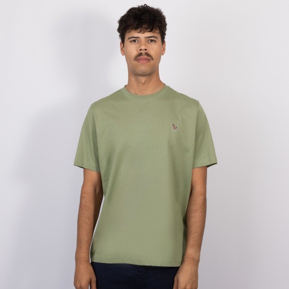 PS Paul Smith Mens Green Zebra T-Shirt #2