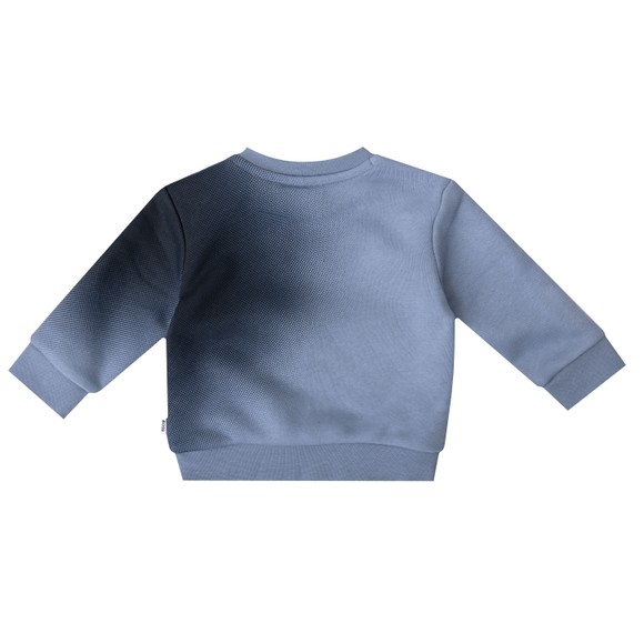 BOSS Baby Boys Blue J53494 Fade Sweatshirt #3