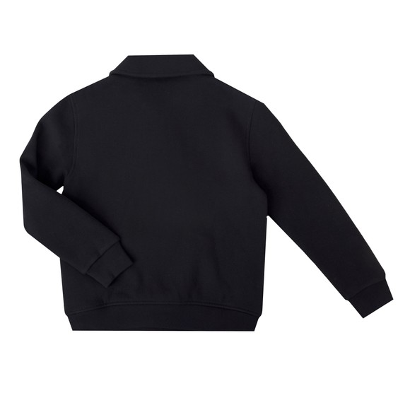 Polo Ralph Lauren Boys Black Fleece Collared Half Zip Sweatshirt #3