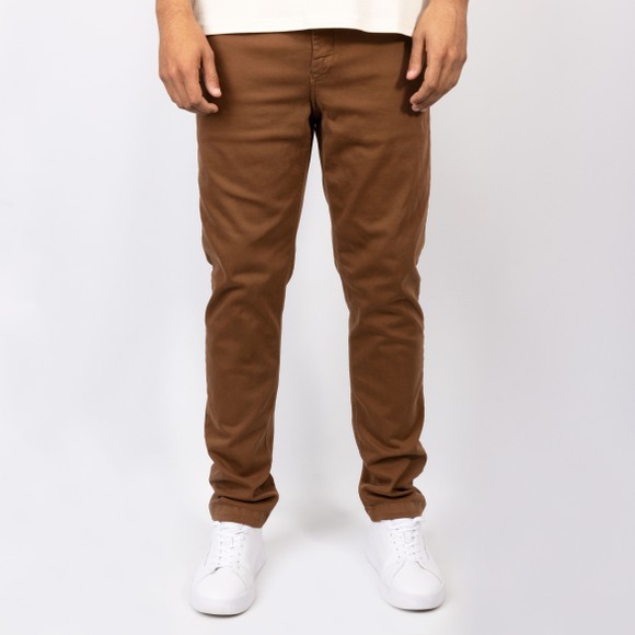 Replay Mens Brown Benni Hyperflex Colour Chino