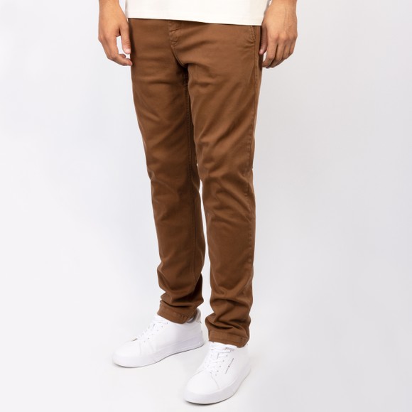 Replay Mens Brown Benni Hyperflex Colour Chino main image