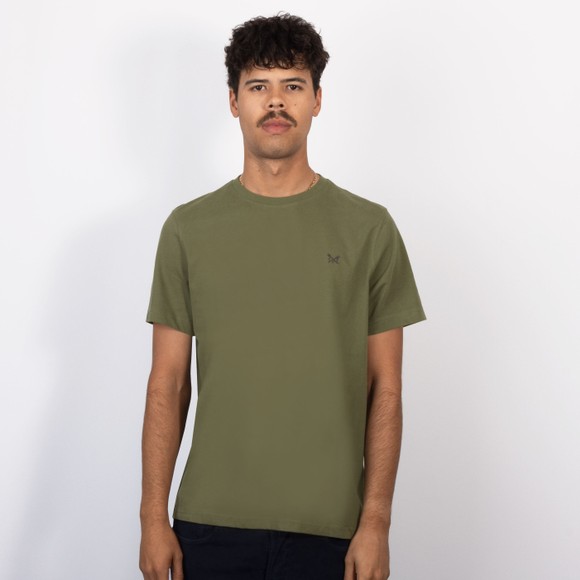 Crew Clothing Company Mens Green Classic T-Shirt main image