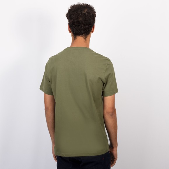 Crew Clothing Company Mens Green Classic T-Shirt main image