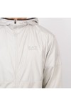 EA7 Emporio Armani Mens Grey Felpa Full Zip Sweatshirt