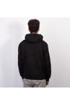 EA7 Emporio Armani Mens Black Full Zip Taped Hoodie