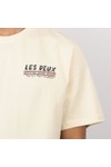 Les Deux Mens White Record T-Shirt