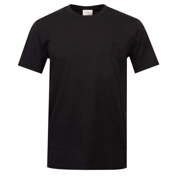 Les Deux Mens Black Norregaard Tonal T-Shirt main image